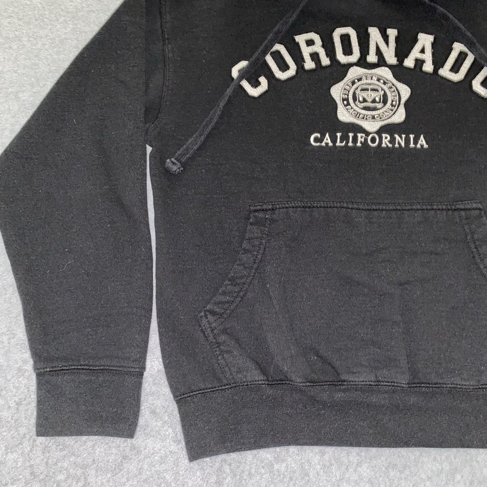 Coronado California Hoodie Sweatshirt Adult Small Blk Pullover OBSI Destination - Picture 3 of 16